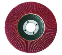 Круг лепестковый торцевой ЛУГА-АБРАЗИВ - 115х22,2 мм, зернистость - P80 фото